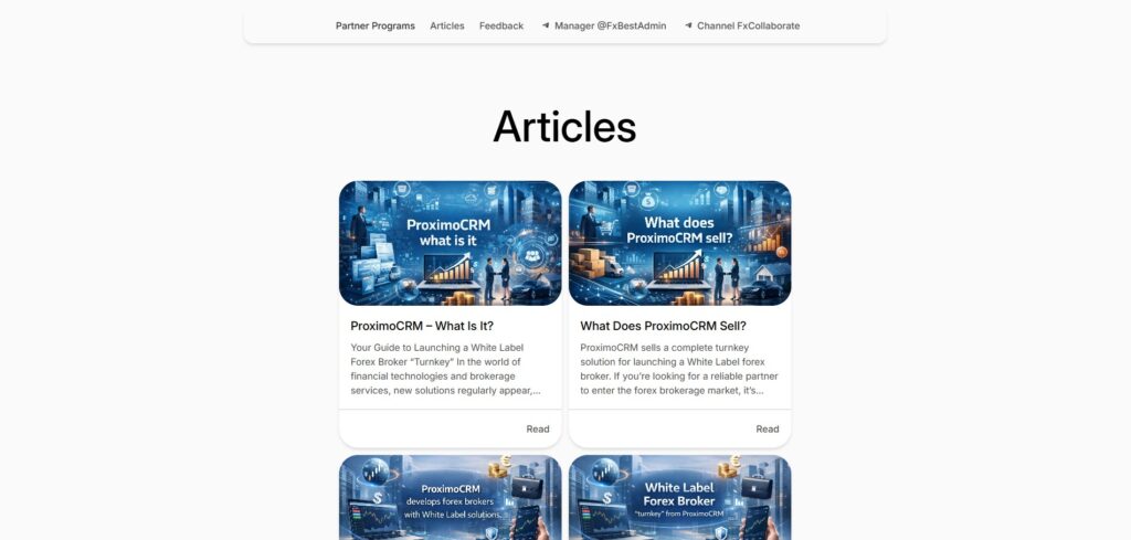 FXCollaborate forex affiliate website